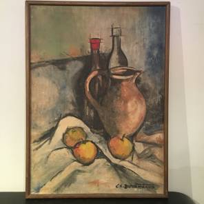 French Mid 20th C. Still Life Painting